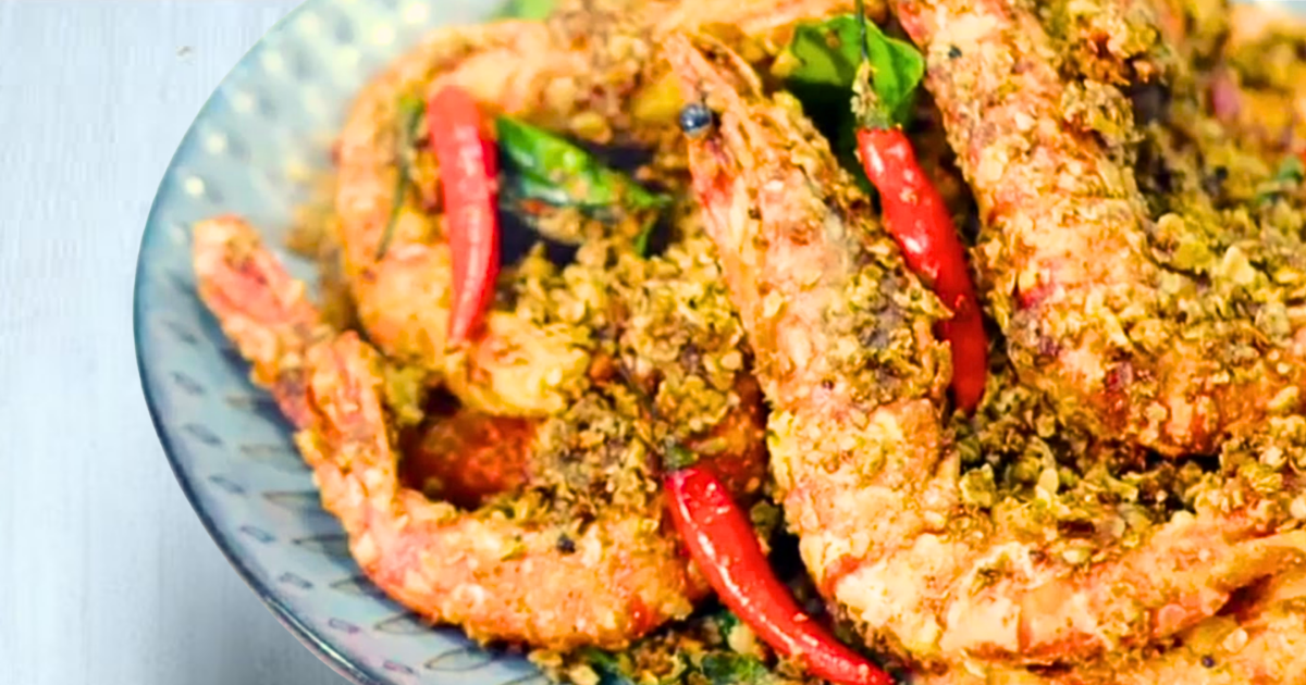 Cereal Butter Prawns