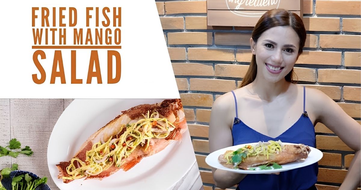 Fried Fish With Mango Salad