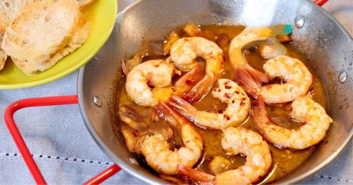 Shrimp Al Ajillo (Spanish Style Garlic Shrimp)