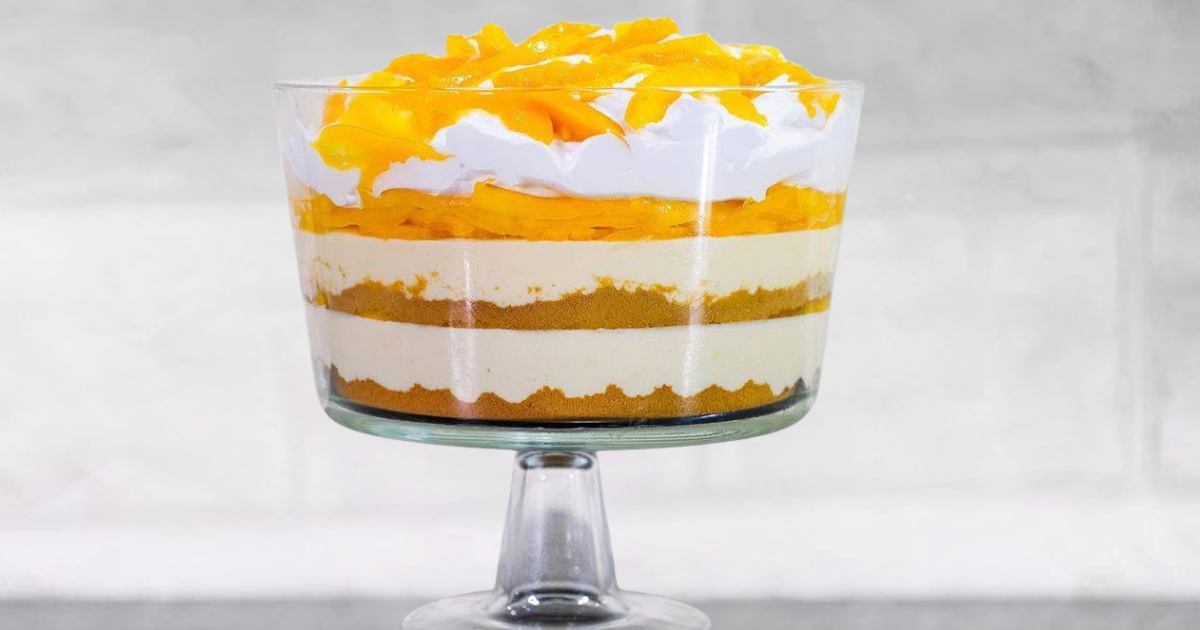 No-Bake Mango Cheesecake Trifle