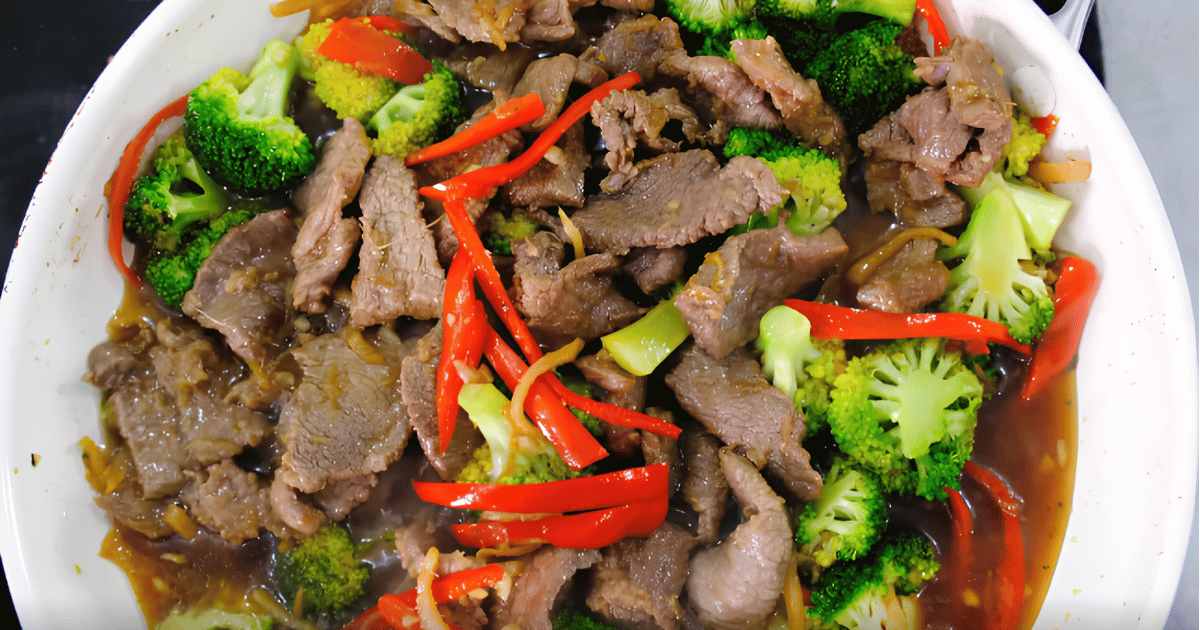Ginger Beef And Broccoli Stir-Fry